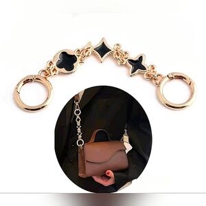 Flower Bag + Purse Charm Chain or Strap Extension